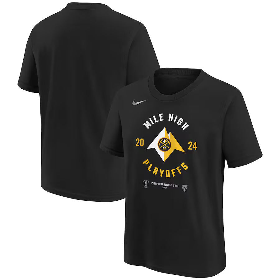Men 2024 NBA Denver Nuggets Tshirts->nba t-shirts->Sports Accessory